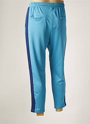Jogging broderie galons latéraux taille normale bleu SIX VALVES homme