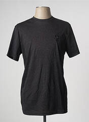 T-shirt noir AZZARO pour homme seconde vue
