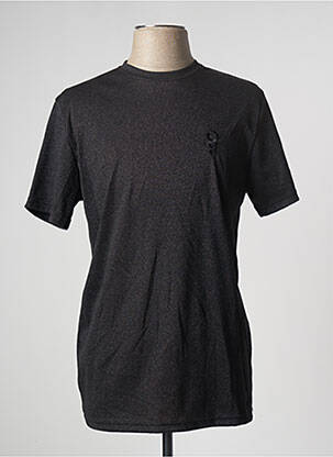 T-shirt noir AZZARO pour homme