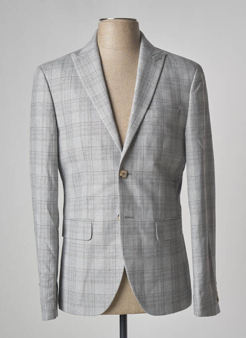 Blazer gris DEVRED pour homme