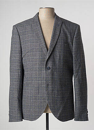 Blazer poches gris DEVERD homme