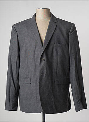 Blazer tissage chiné gris DEVRED homme