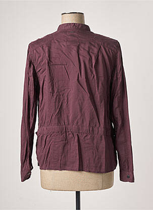 Chemisier coupe cintrée manches longues violet G STAR femme