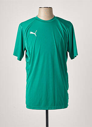 T-shirt vert PUMA pour homme
