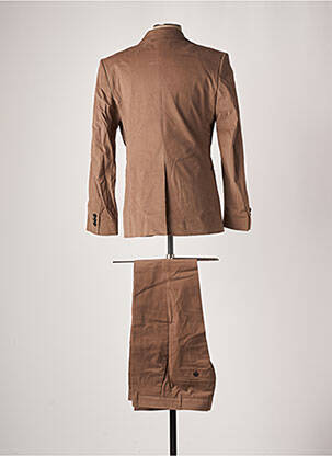 Costume de ville poches marron AZZARO homme