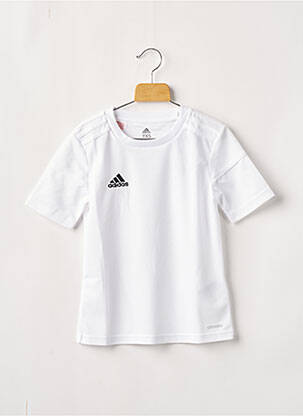 T-shirt blanc ADIDAS pour garçon