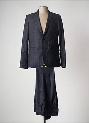Costume de cérémonie bas pantalon bleu AZZARO homme