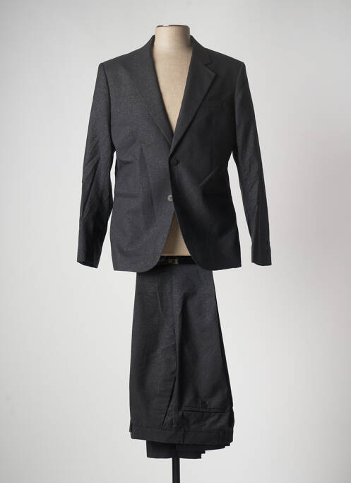 Costume de cérémonie poches noir AZZARO homme