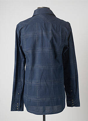 Chemise manches longues manches longues bleu RAW-7 homme