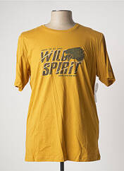 T-shirt jaune HERO BY JOHN MEDOOX pour homme seconde vue