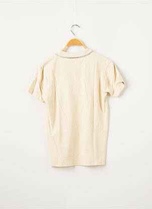 Polo sérigraphie manches courtes beige CHRISTIAN LACROIX garçon
