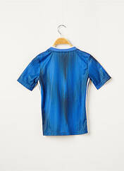T-shirt bleu ADIDAS pour garçon seconde vue