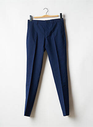 Pantalon slim tissage popeline taille normale bleu THE KOOPLES homme