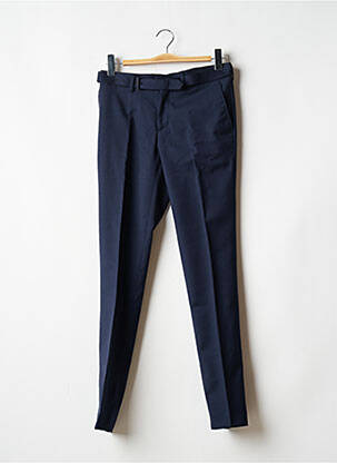 Pantalon slim tissage chiné taille normale bleu THE KOOPLES homme