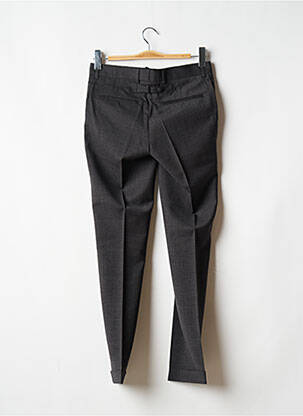 Pantalon slim fermeture zippée sous rabat avec crochet taille normale gris THE KOOPLES homme