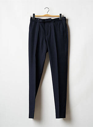 Pantalon slim tissage popeline taille normale bleu THE KOOPLES homme