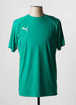 T-shirt vert PUMA pour homme