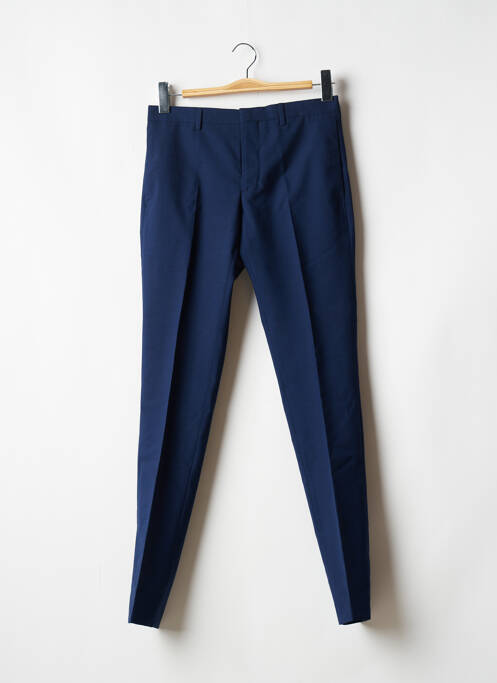 Pantalon slim tissage popeline taille normale bleu THE KOOPLES homme