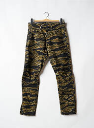 Pantalon slim tissage popeline taille normale vert G STAR homme