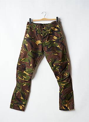 Pantalon slim tissage popeline taille normale vert G STAR homme