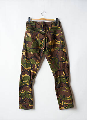 Pantalon slim tissage popeline taille normale vert G STAR homme