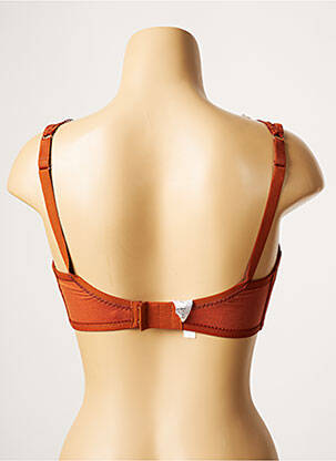 Soutien-gorge sans armature haut triangles marron PRINCESSE TAM-TAM femme