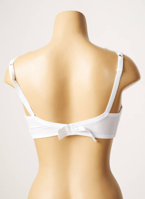 Soutien-gorge sans armature haut triangles blanc PRINCESSE TAM-TAM femme