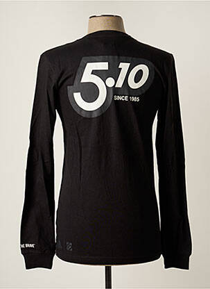 T-shirt coupe cintrée manches longues noir ADIDAS homme
