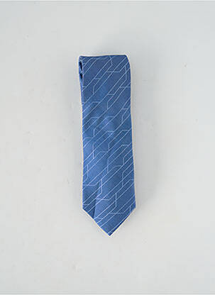 Cravate bleu AZZARO pour homme