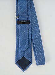 Cravate bleu AZZARO pour homme seconde vue