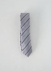 Cravate gris AZZARO pour homme seconde vue