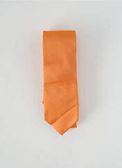 Cravate orange AZZARO pour homme seconde vue