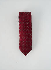 Cravate rouge AZZARO pour homme seconde vue