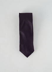Cravate violet AZZARO pour homme seconde vue