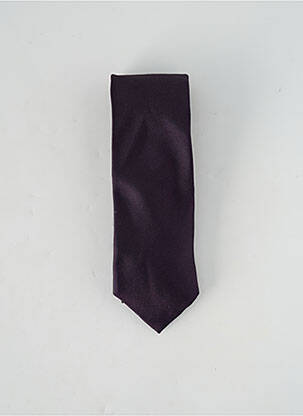 Cravate violet AZZARO pour homme