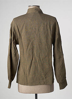 Blouse manches longues manches longues vert LAAGAM femme