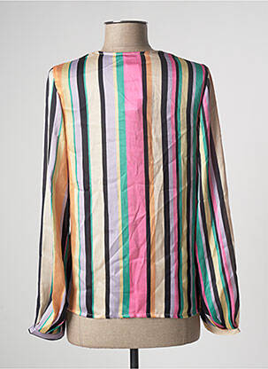 Blouse manches longues manches longues jaune LAAGAM femme