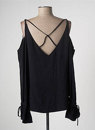 Blouse manches longues manches longues noir LAAGAM femme