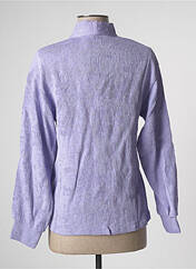 Blouse violet LAAGAM pour femme seconde vue