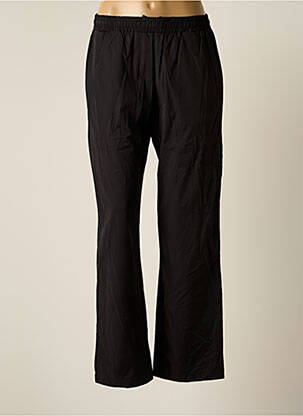 Pantalon large poches taille haute noir LAAGAM femme
