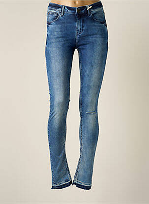 Jeans skinny taille haute taille haute bleu GARCIA femme