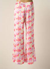 Pantalon large rose LAAGAM pour femme seconde vue