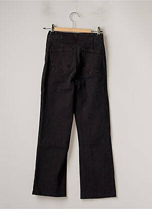 Pantalon 7/8 taille haute taille haute noir LAAGAM femme