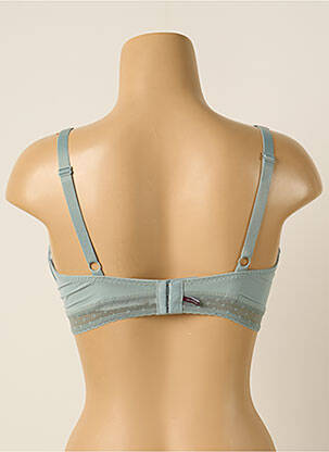 Soutien-gorge effet matière satinée haut soutien-gorge emboitant bleu PRINCESSE TAM-TAM femme