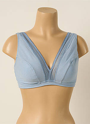 Soutien-gorge sans armature haut soutien-gorge emboitant bleu PRINCESSE TAM-TAM femme