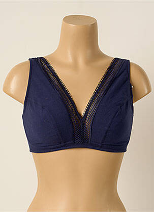 Soutien-gorge sans armature haut soutien-gorge emboitant bleu PRINCESSE TAM-TAM femme