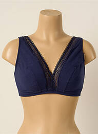 Soutien-gorge sans armature haut soutien-gorge emboitant bleu PRINCESSE TAM-TAM femme