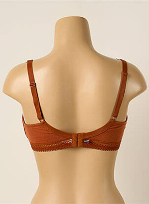 Soutien-gorge légère et transparente haut soutien-gorge emboitant marron PRINCESSE TAM-TAM femme