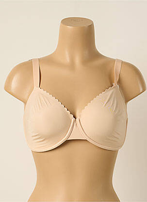 Soutien-gorge effet matière satinée haut soutien-gorge emboitant chair PRINCESSE TAM-TAM femme
