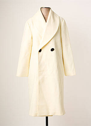 Manteau long beige VICTORIO & LUCCHINO pour femme